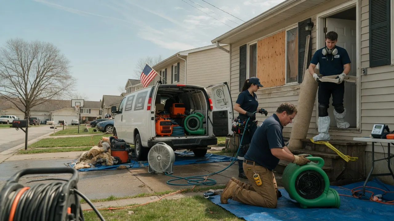 Water Damage Restoration in Milford, CA near me